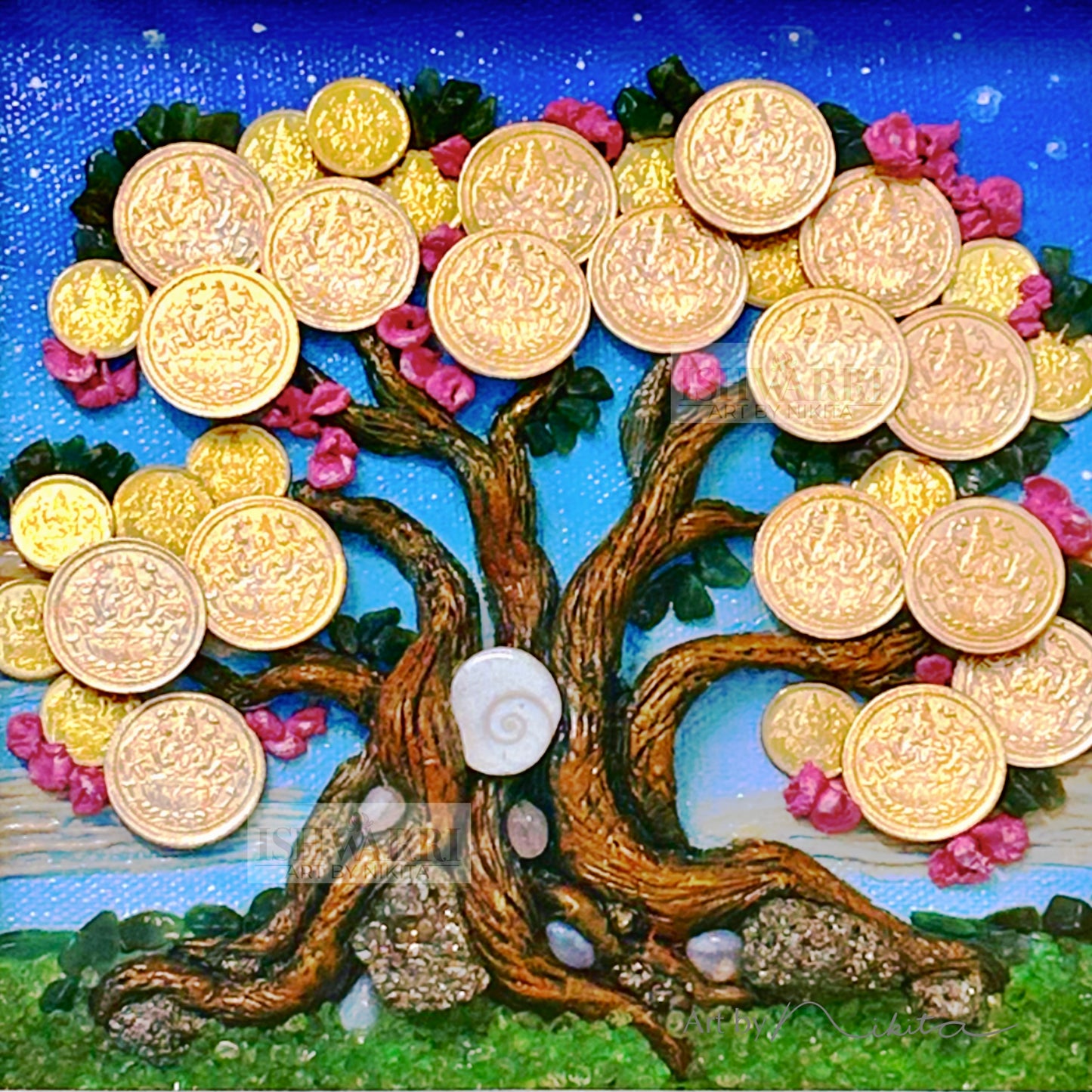 Tree of Abundance - Crystals Medium