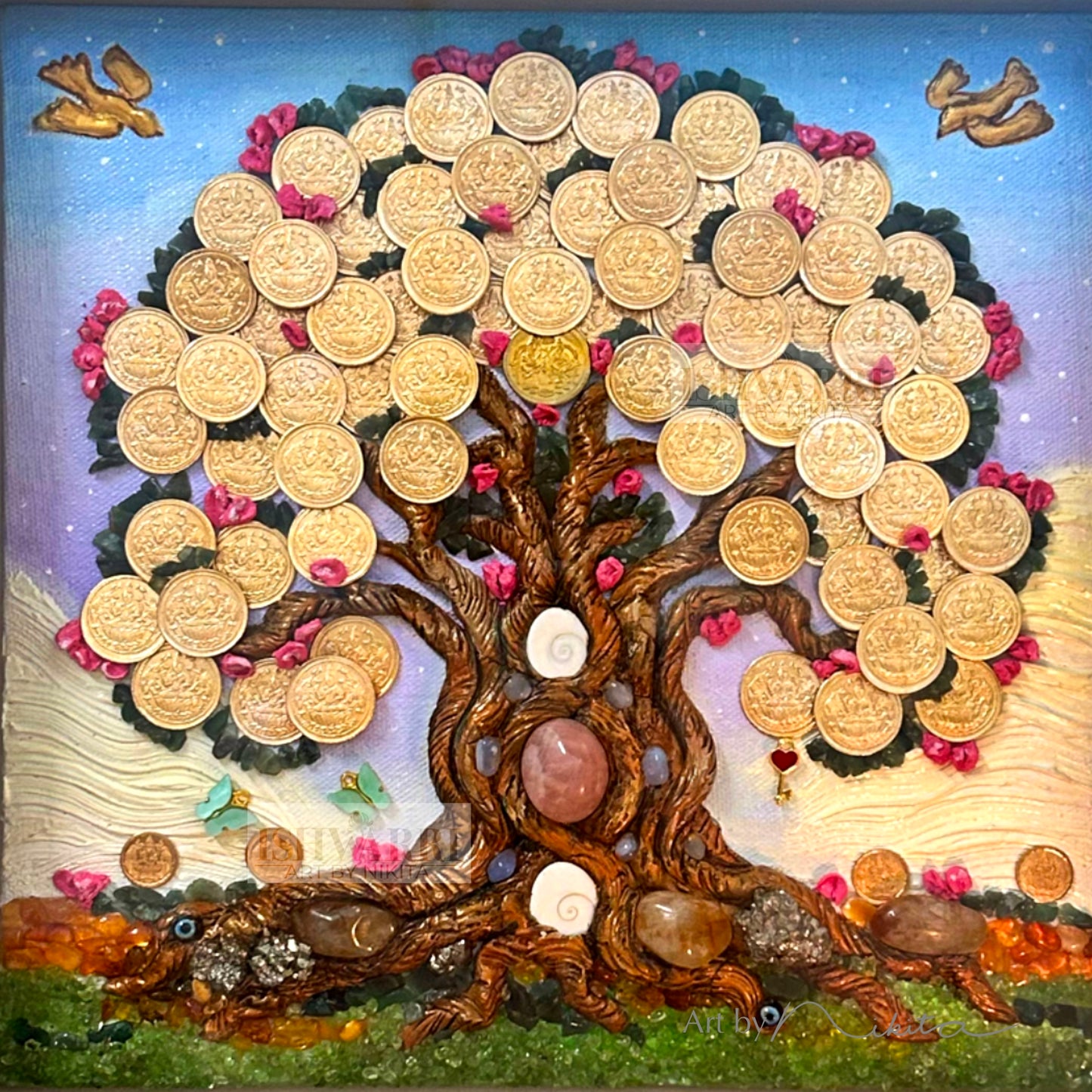 Tree of Abundance - Crystals Magnified